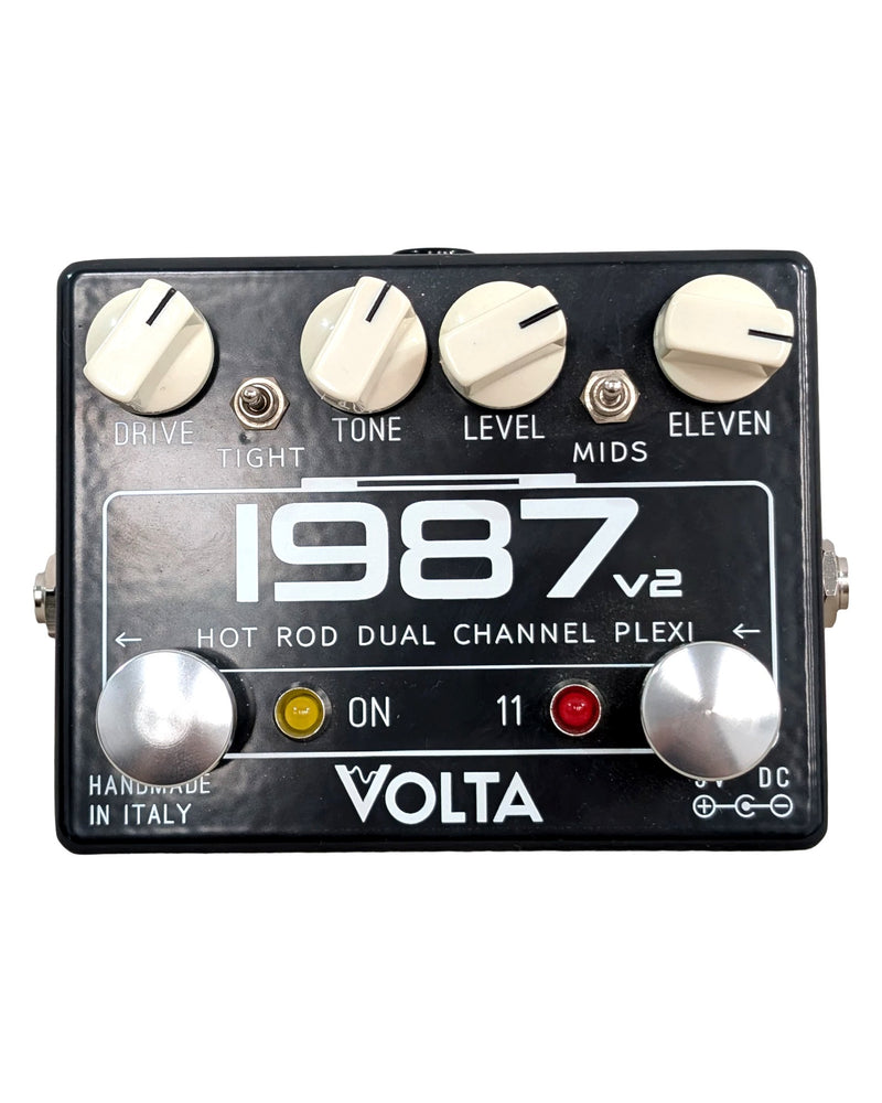 Volta 1987 V2 - Overdrive & Distortion Pedals - Black - Excellent w/ Manuals - image 1