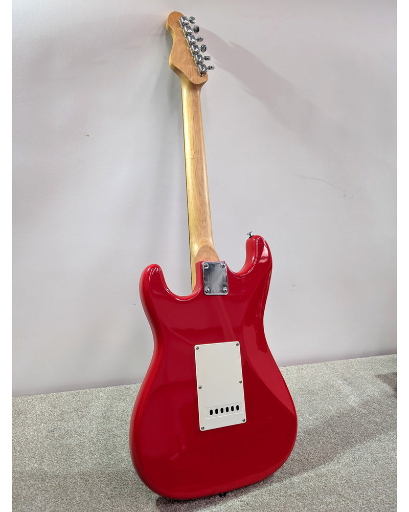 Encore S Type - Electric Guitar - Red - Fair - image 4