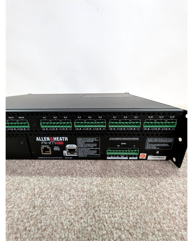 Allen & Heath AHM64 - Digital System - Black - Very Good - image 8