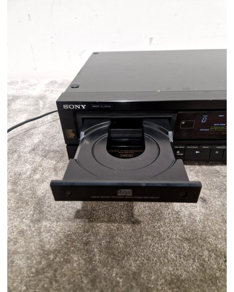 Sony CDP-338ESD - CD Player - Black - Excellent - Image 7