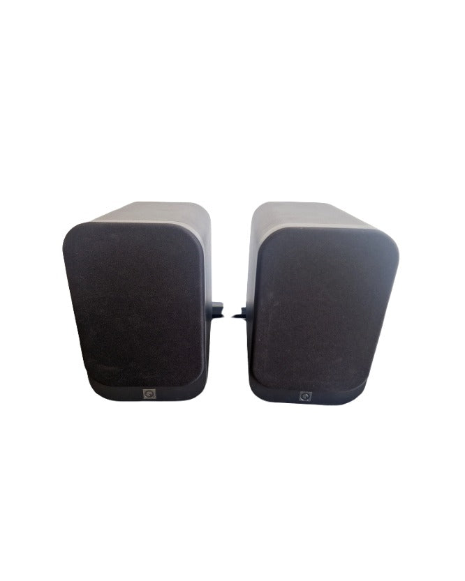 Q Acoustics 3010 - Hi-Fi Speakers Pair - Black - Excellent - Image 1