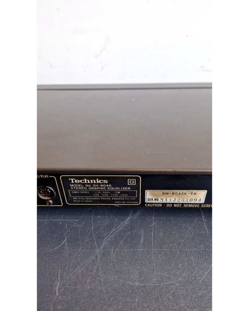 Technics SH-8045 - Equalisers - Good - image 12