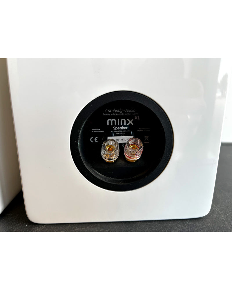 Cambridge Audio Minx XL - Hi-Fi Speakers - White - Excellent w/ Original Box - Image 6