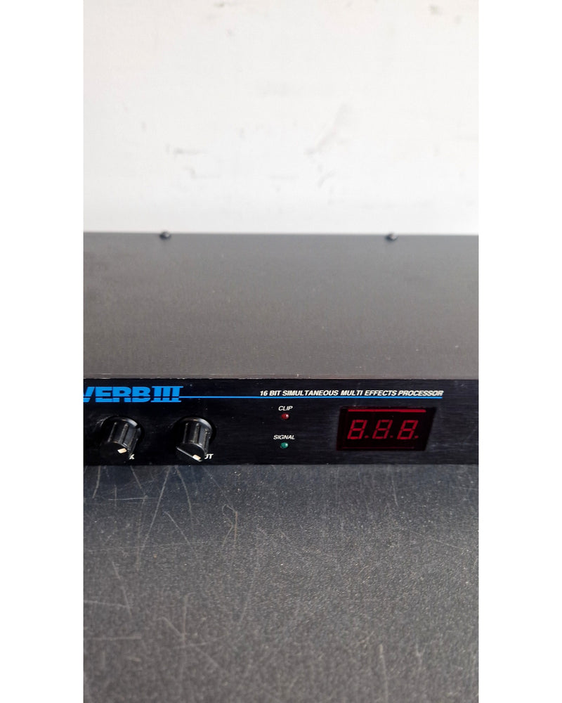Alesis MIDIVERB III - Effect Processor - Very Good w/ Power Supply - Image 4