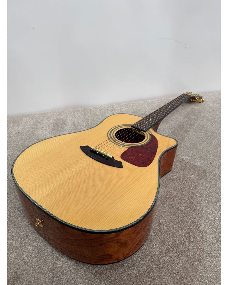 Fender CD-220SCE Bubinga - Acoustic Guitar - Natural - Like New w/ Hard Case - image 9