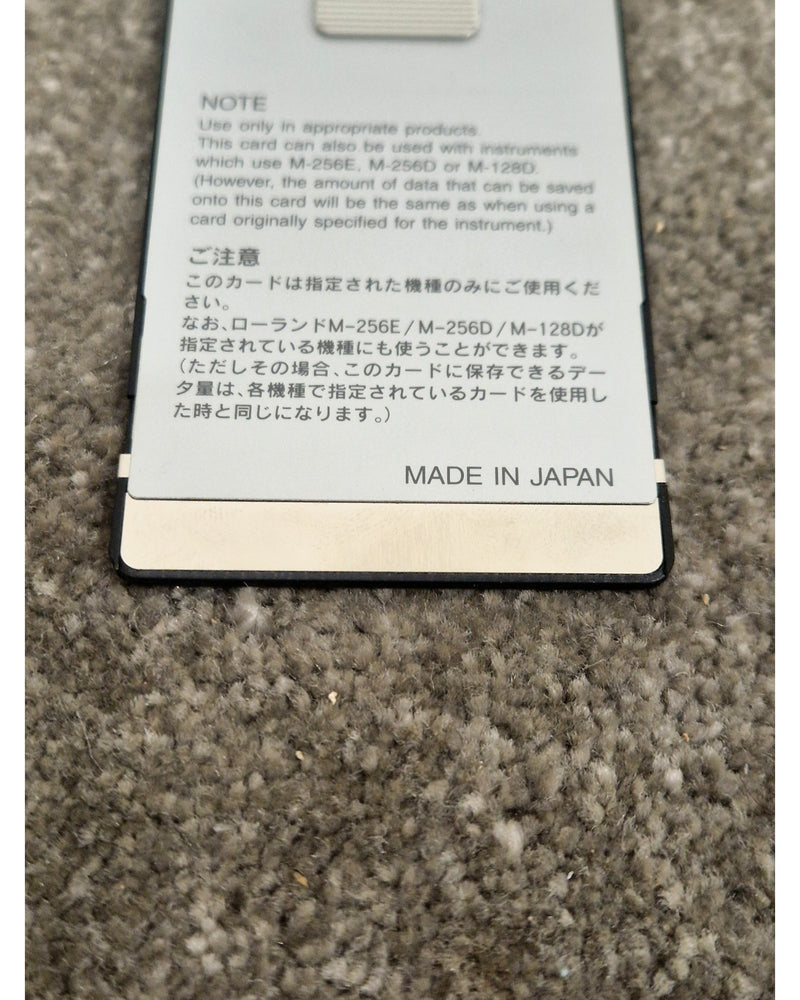 Roland M-512E Memory Card – Memory Card - Excellent - Image 5