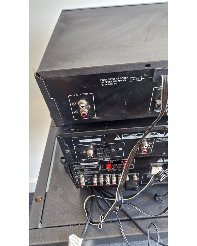 Kenwood M-34 - Hi-Fi Amplifiers - Black - Fair - Image 10