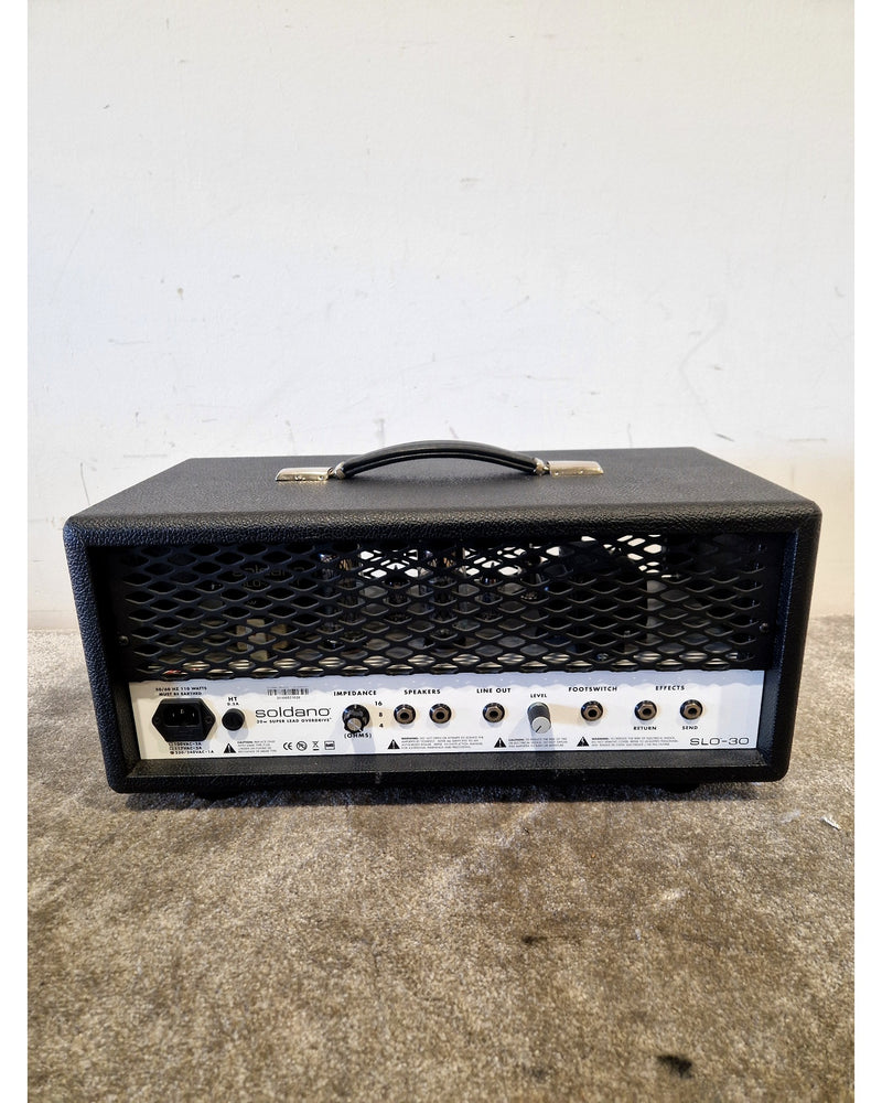Soldano SLO-30 Head - Head - Black - Excellent w/ Original Box, Cables, Footswitch - Image 11