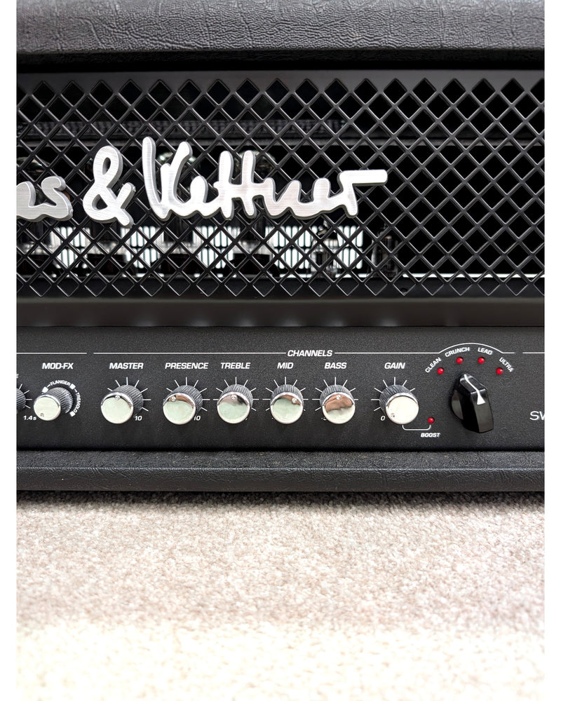 Hughes & Kettner Switchblade 100 Head - Amplifier Cab - Excellent w/ Soft Case & Footswitch - image 3