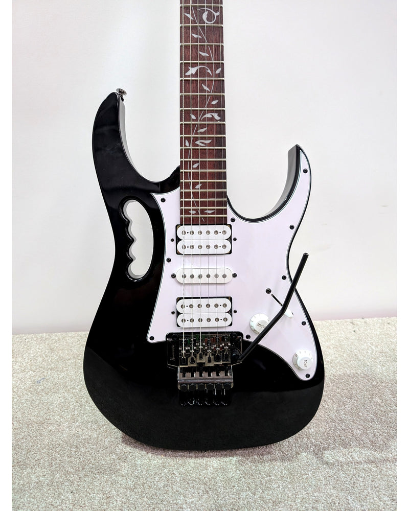 Ibanez JEM JR - Electric Guitar - Black - Excellent w/ Soft Case - image 2