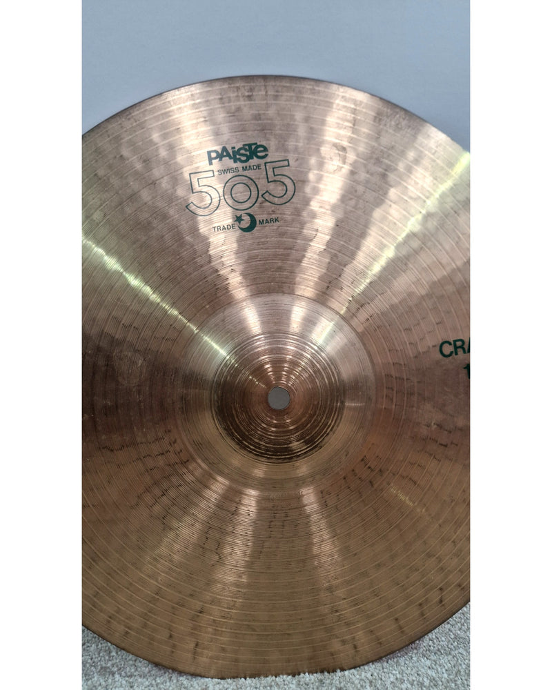 Paiste 505 16" Crash  Cymbal - Cymbal - Very Good - image 6