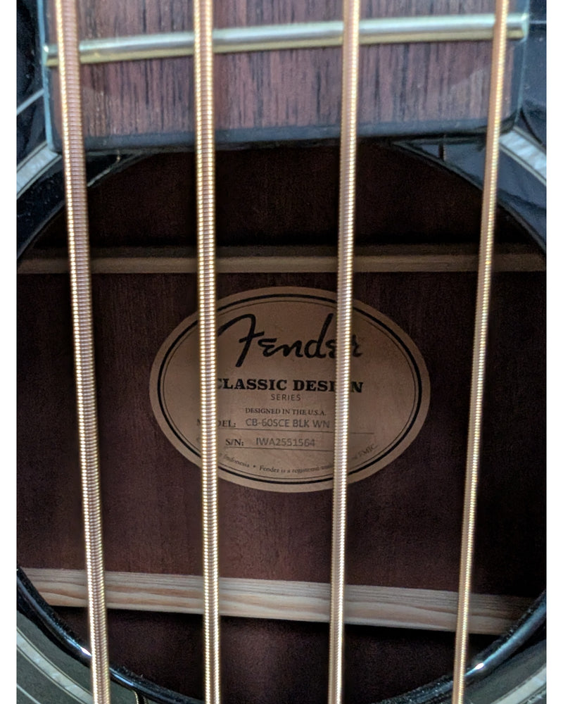 Fender CB-60SCE - Acoustic Guitar - Excellent - image 7