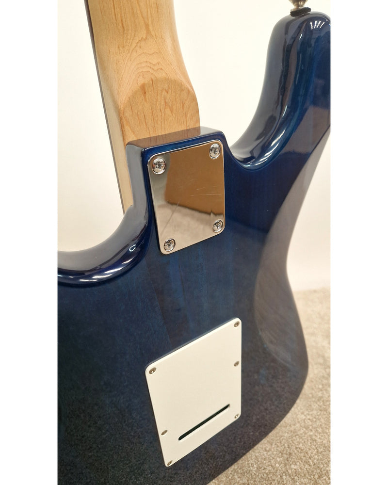 Vintage V6 - Electric Guitar - Blue - Excellent w/ Soft Case - image 14
