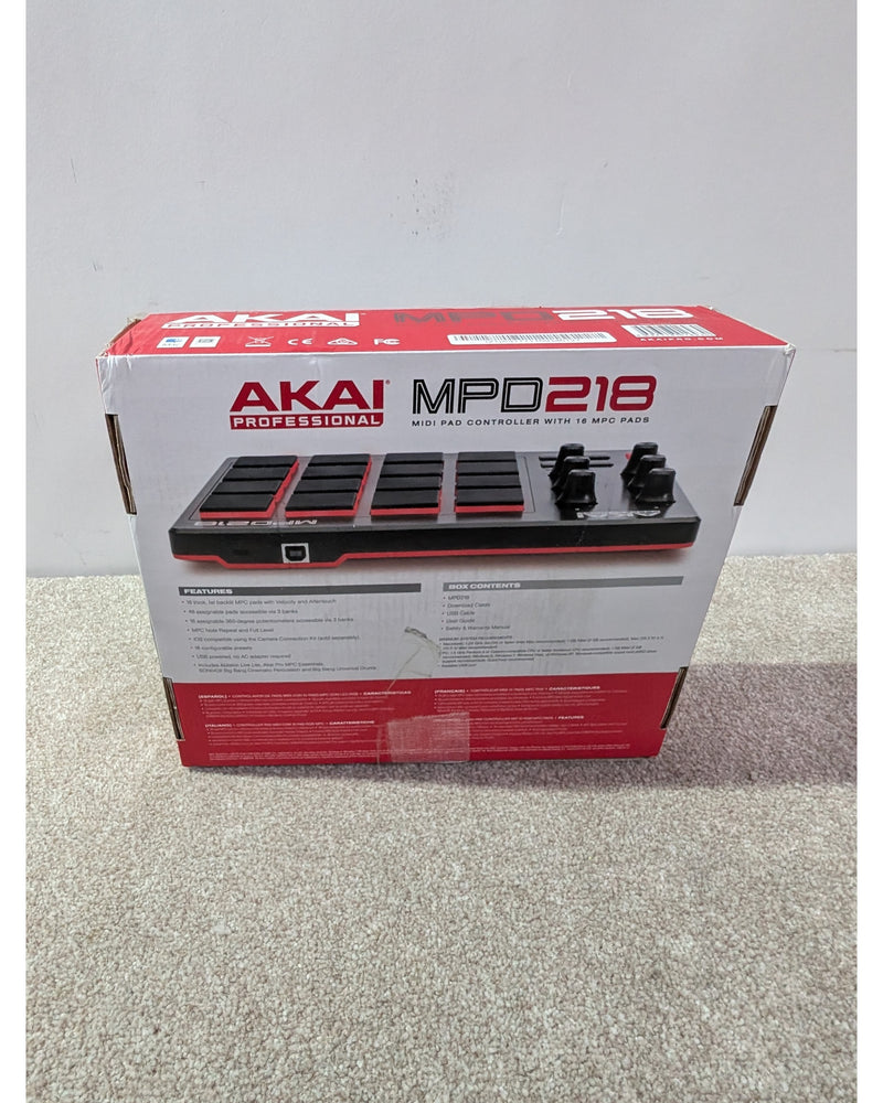Akai Pro MPD218 - MIDI Controller - Very Good w/ Original Box & Manuals - image 13