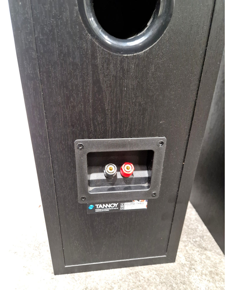 Tannoy Eclipse Three - Hi-Fi Speakers - Pair - Black Oak - Excellent w/ Original Box & Manuals - Image 6