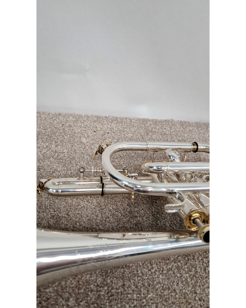 Besson Prestige BE2028 Bb Cornet – Silver Plated – Excellent w/ Hard Case - image 17