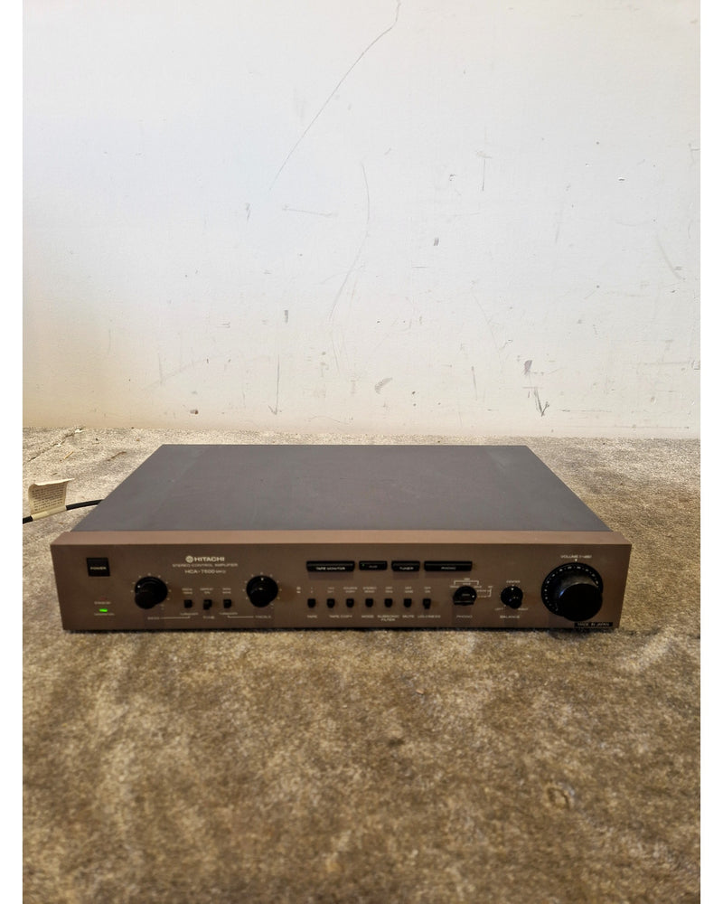 Hitachi HCA‑7500 MKII Stereo Control Amplifier - Precision Audio Control - Very Good - Image 3