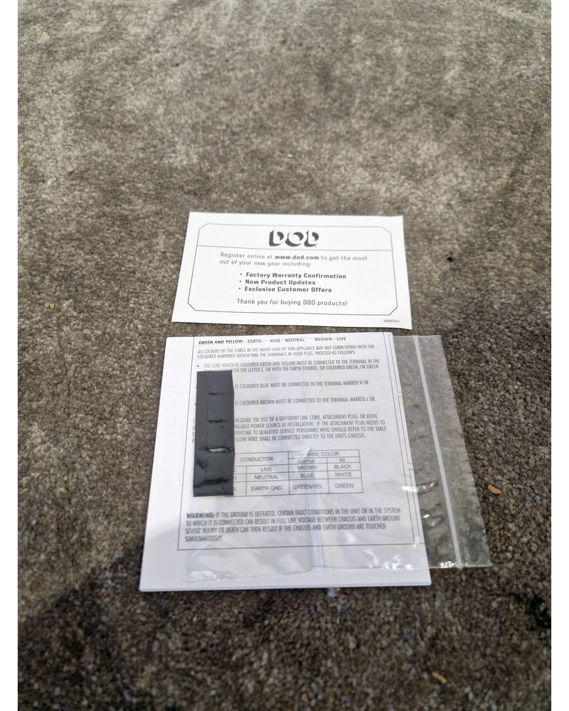 DOD Rubberneck Analog Delay - Effects Pedal - White - Excellent w/ Original Box - Image 13