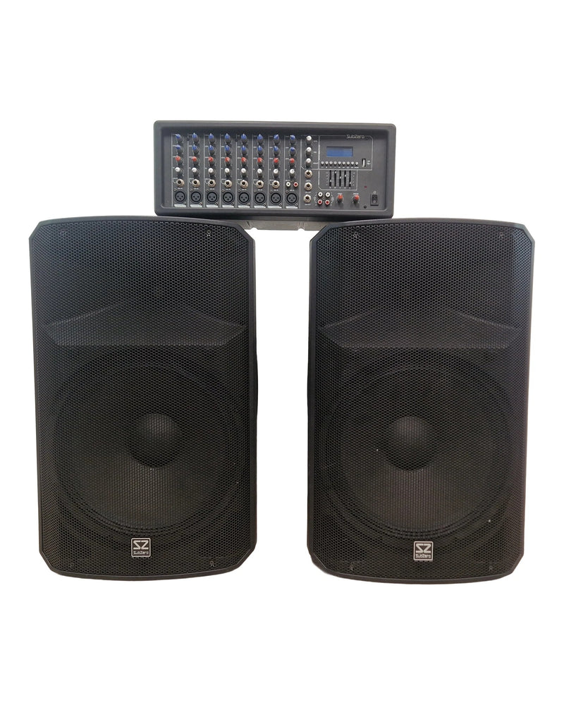 SubZero SZPA-815 - PA Speaker - Black - Very Good w/ Original Box - image 1