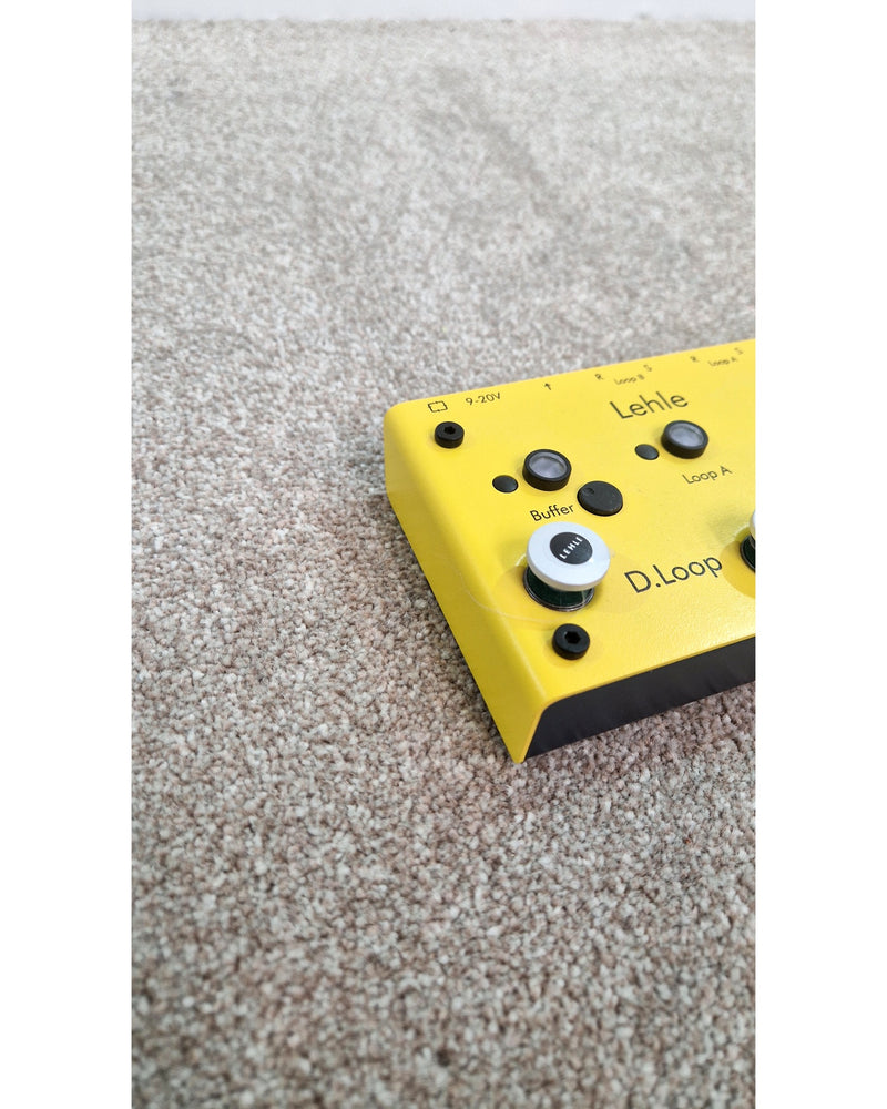 Lehle D.Loop SGoS - Footswitch - Yellow - Like New w/ Manuals - image 8
