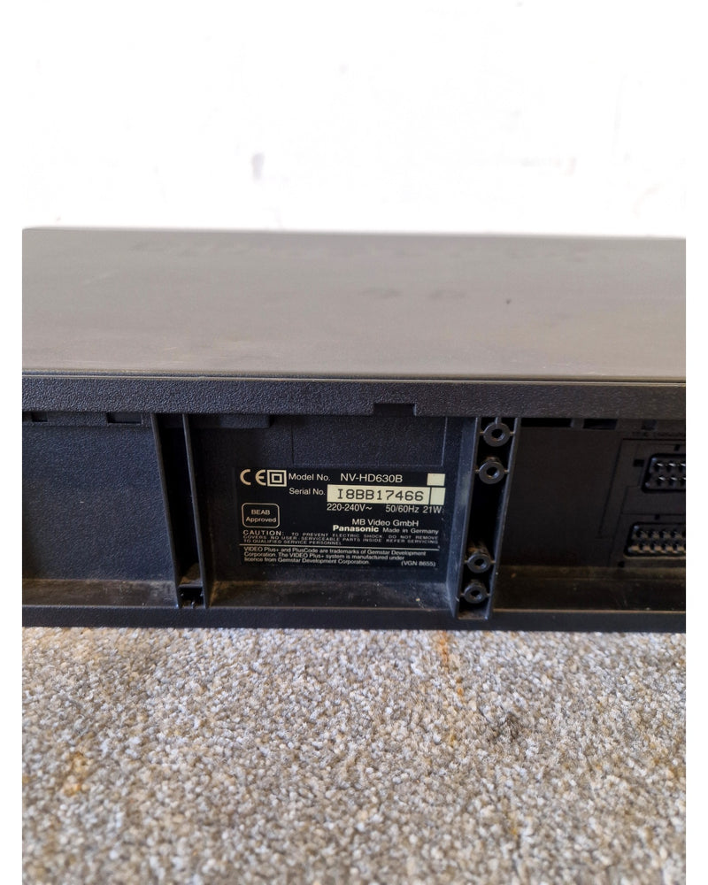 Panasonic NV-HD630 - VHS Player - Black VHS Player - Good - Image 6