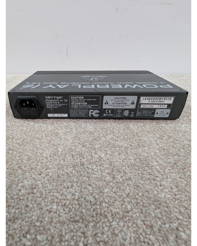 Behringer Powerplay P16-D - Mixer - Black - Good - image 7