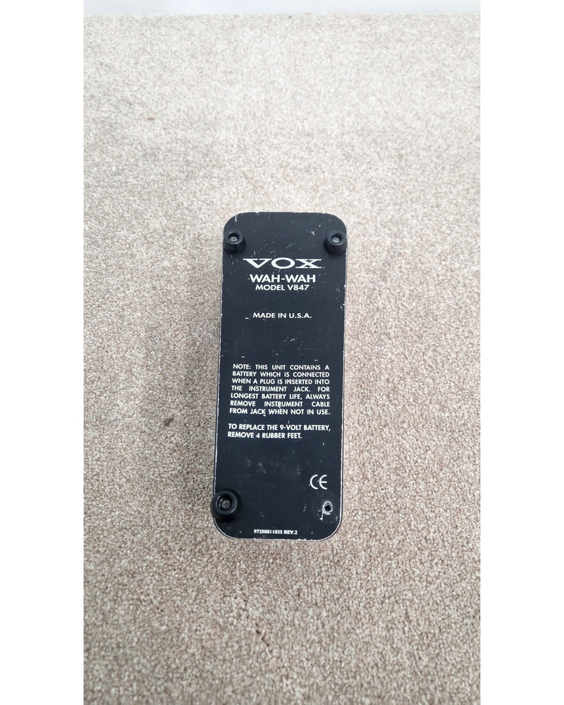 Vox V847 - Modulation Pedal - Black - Good - image 9