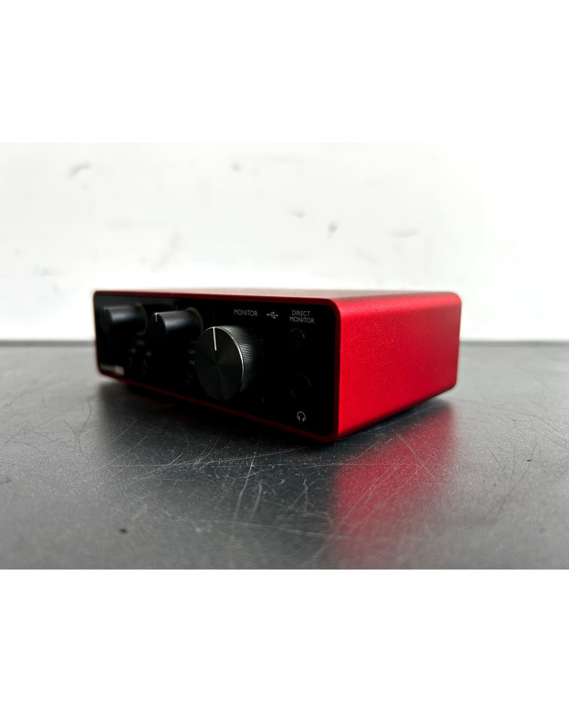 Focusrite Scarlett Solo (3rd Gen) - Audio Interface - Red - Excellent - Image 3