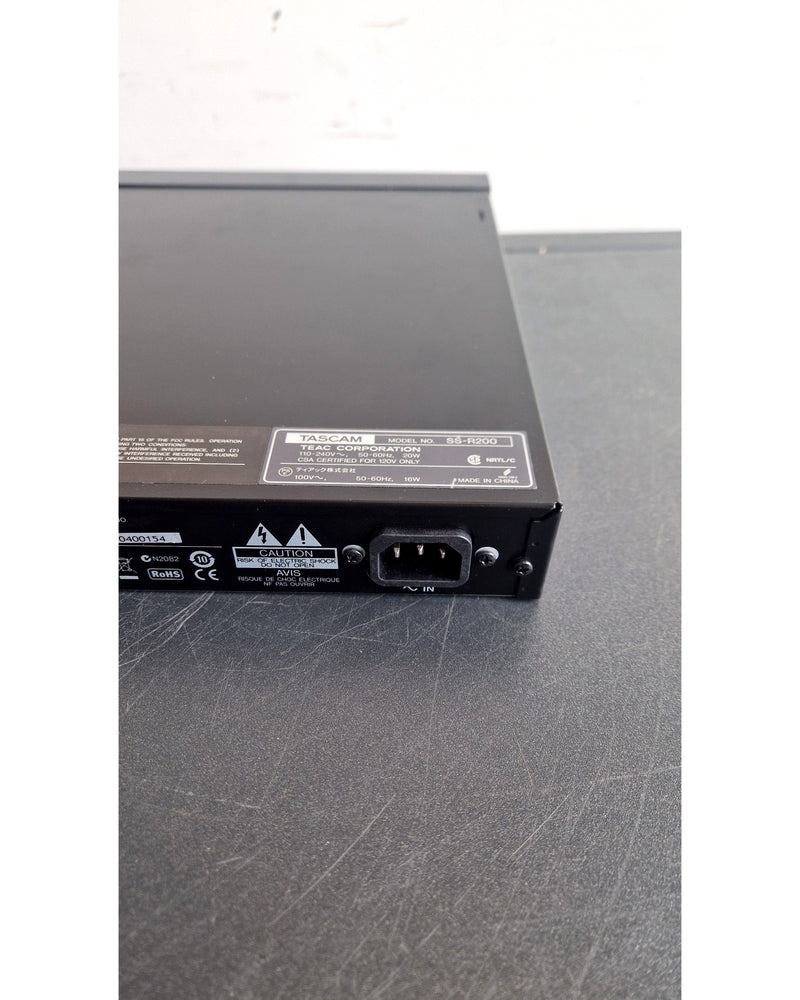 Tascam SS-R200 - Audio Recorder - Black - Excellent - Image 13
