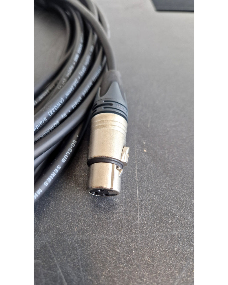 Sommer 30ft Microphone Cable - Black – Microphone Cable - Excellent - Image 3