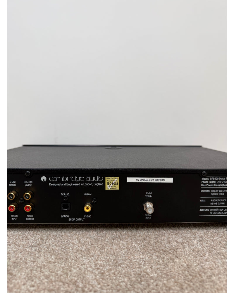 Cambridge Audio DAB500 - Hi-Fi Tuner - Black - Very Good w/ Manuals & Remote Control - image 10