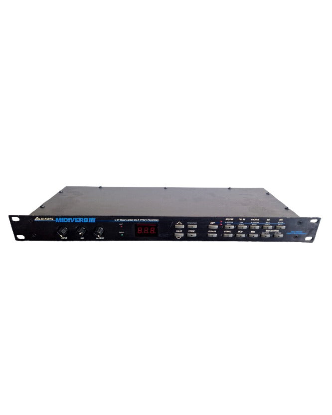 Alesis MIDIVERB III - Effect Processor - Very Good w/ Power Supply