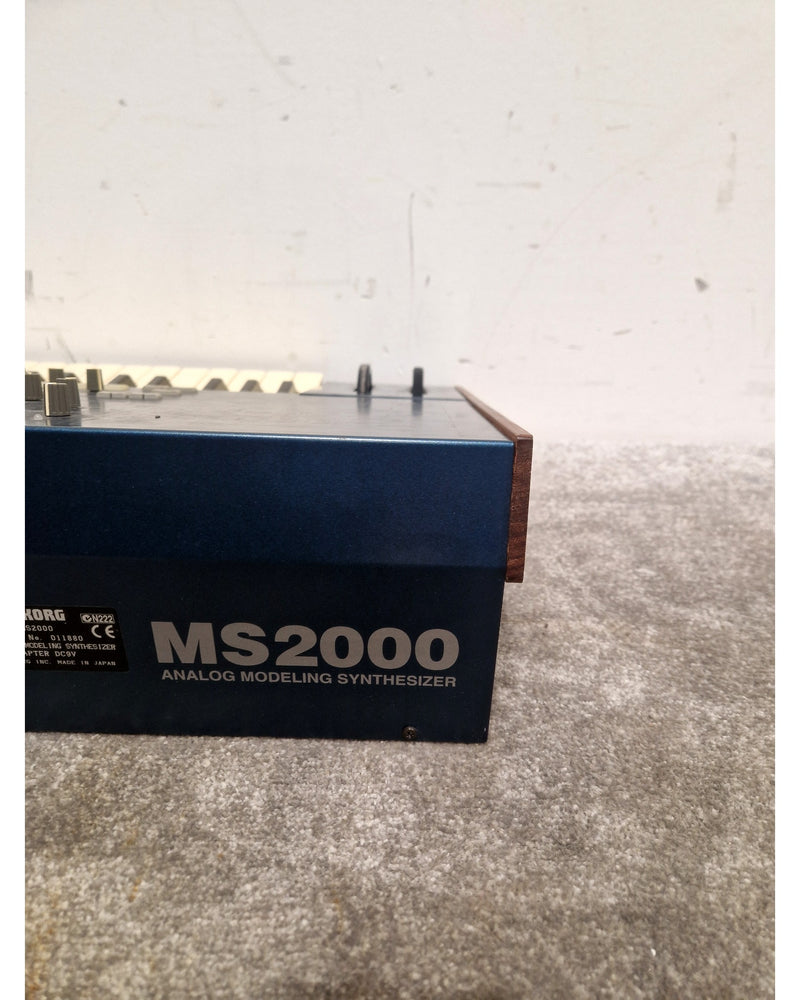 Korg MS2000 - Synthesizer Keyboards - Blue - Excellent w/ Power Supply - Image 2