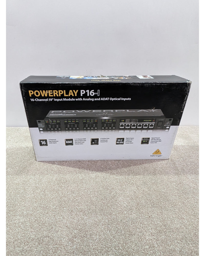 Behringer Powerplay P16-I - Audio Interface - Black - Like New w/ Original Box & Manuals - image 17