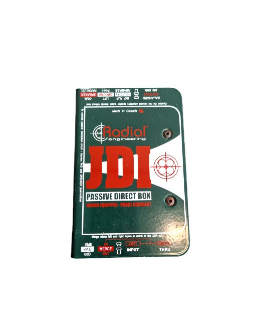 Radial DI Box Passive - Audio Interface - Excellent