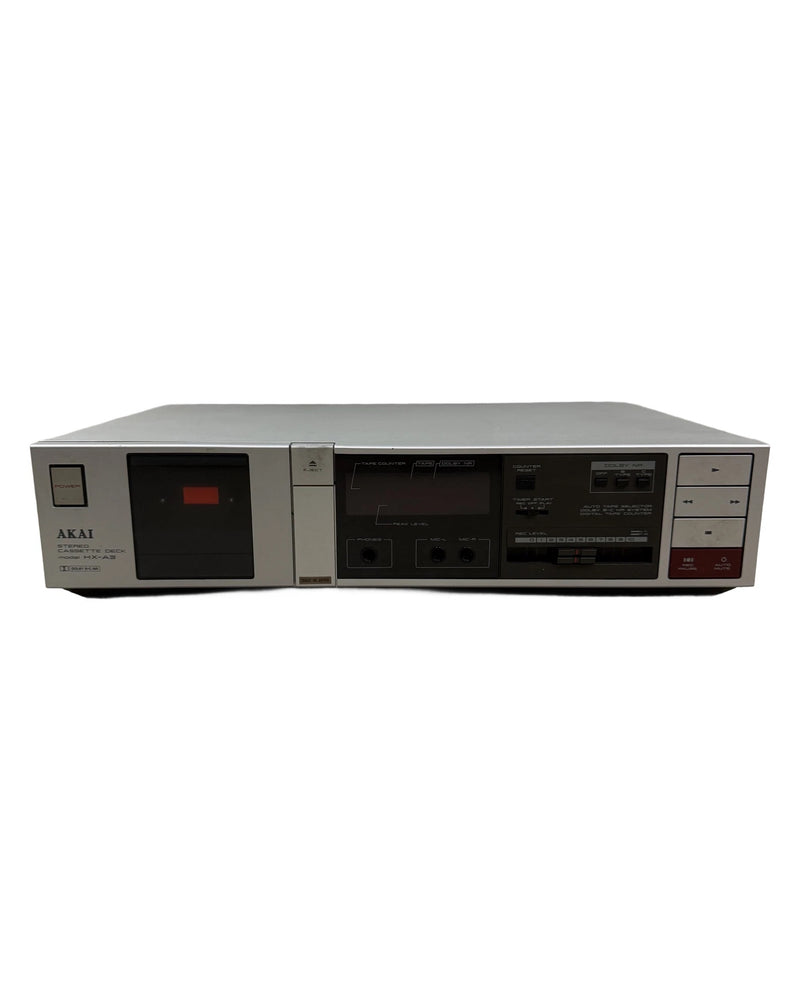 Akai HX-A3 - Cassette Deck - Silver - Fair - image 1