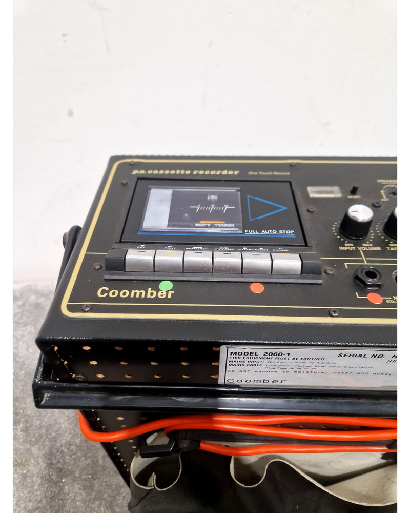 Coomber 2060-1 - Cassette Recorder - Black - Good - Image 3