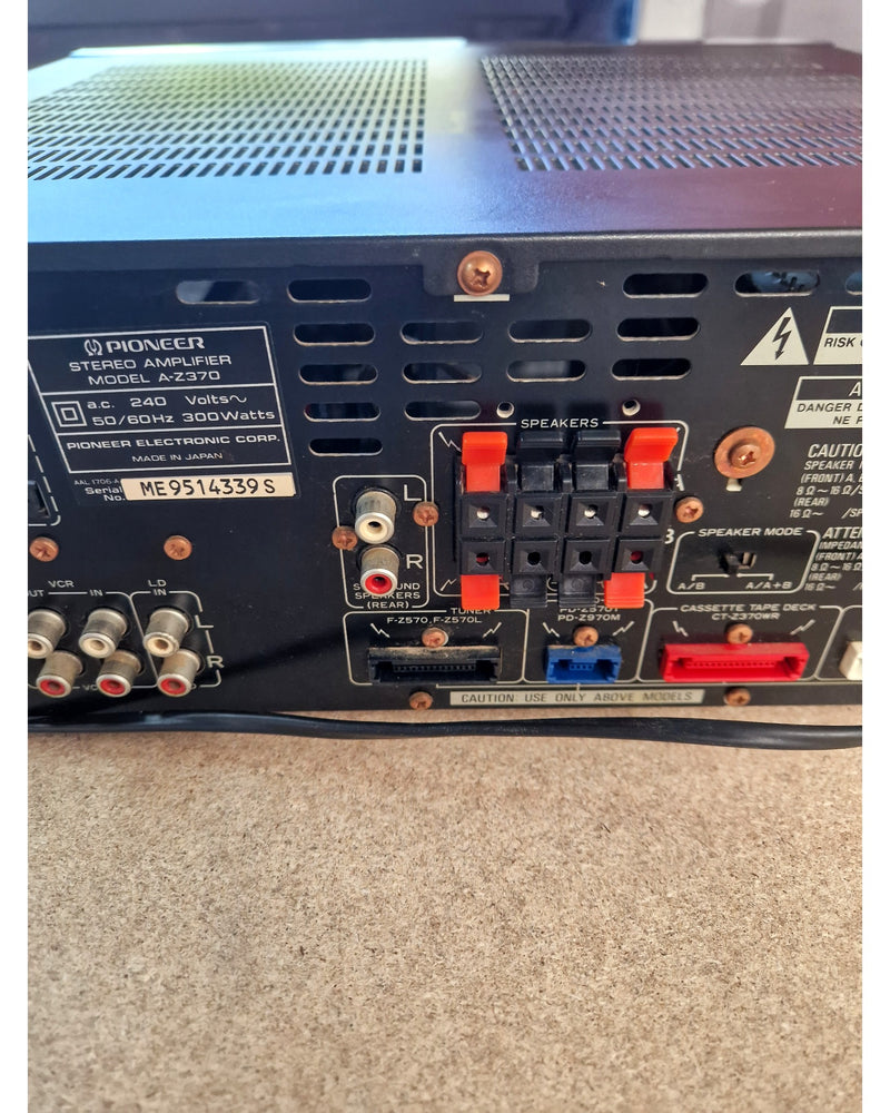 Pioneer A-Z370 - Hi-Fi Amplifiers - Very Good - Image 3