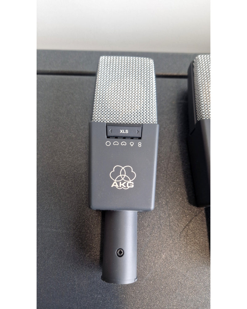 AKG C414B Matched Stereo Pair Set - Microphone - Excellent w/ Soft Case & Hard Case - Image 11