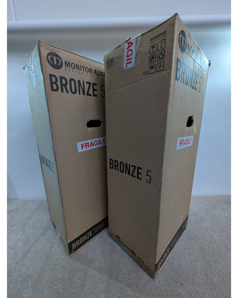 Monitor Audio Bronze 5 - Hi-Fi Speakers - Black Oak - Excellent w/ Original Box & Manuals - image 14