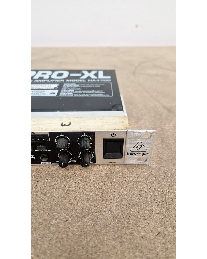 Behringer HA4700 Powerplay - Rack Effects - Good - Image 2
