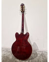 Epiphone Riviera P93 - Semi-Hollow Electric Guitar - Dark Red - Excellent w/ Hard Case - Photo 6