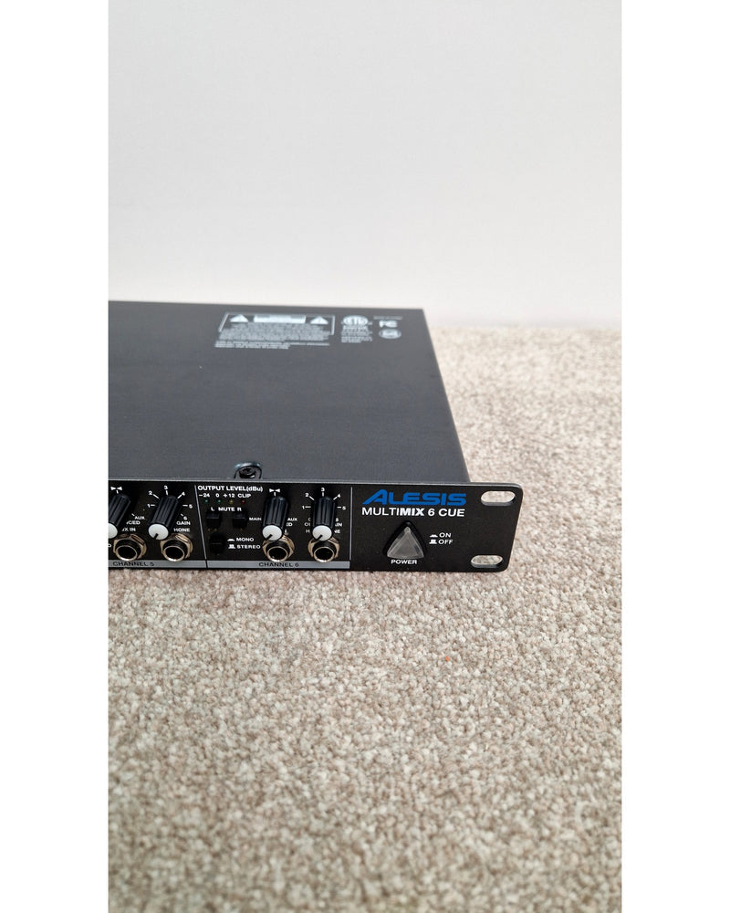 Alesis Multimix 6 Cue - Mixer - Very Good w/ Original Box & Manuals - image 8