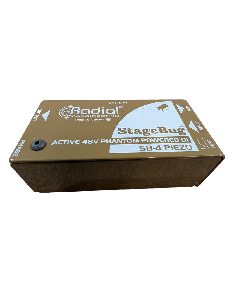 Radial StageBug SB-4 Piezo - Pedalboards & Power - Brown - Excellent - image 1