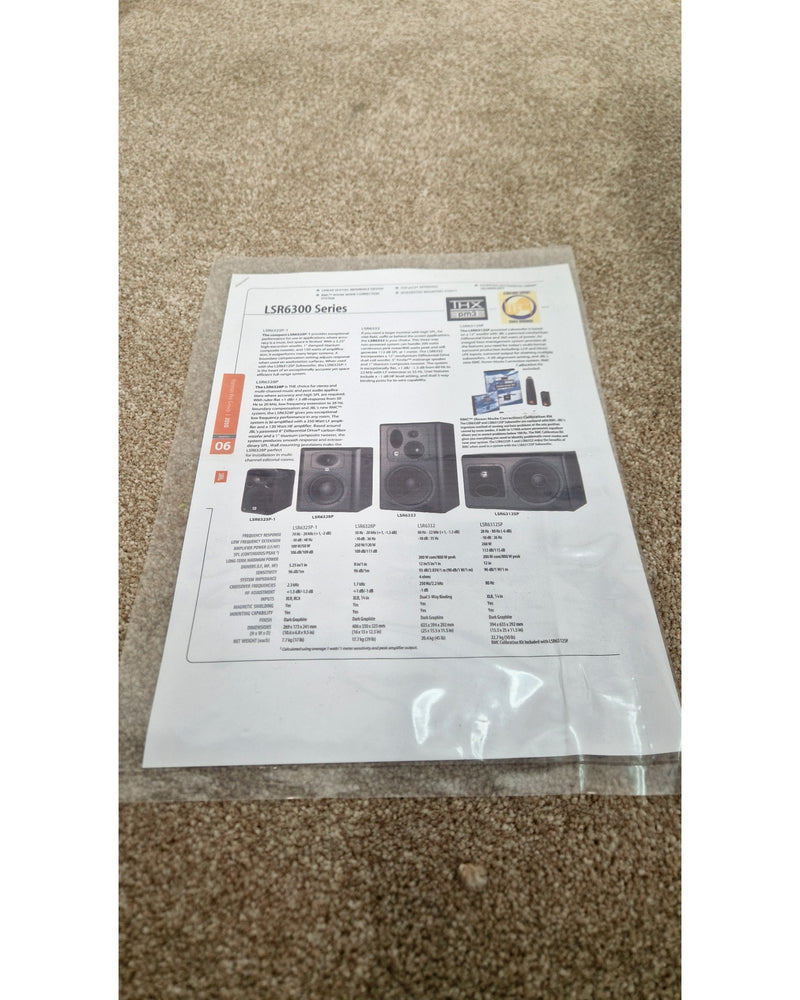 JBL LSR6325P - Studio Monitor - Black - Excellent - image 13