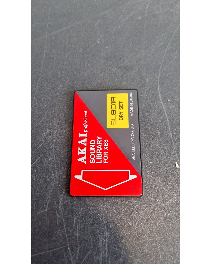 Akai SL801R - Sound Library Card - Red – Sound Library Card - Excellent - Image 8