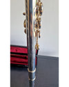 Yamaha YFL-381 - Wind Instrument - Silver - Very Good w/ Hard Case & Cleaning rod - Photo 3