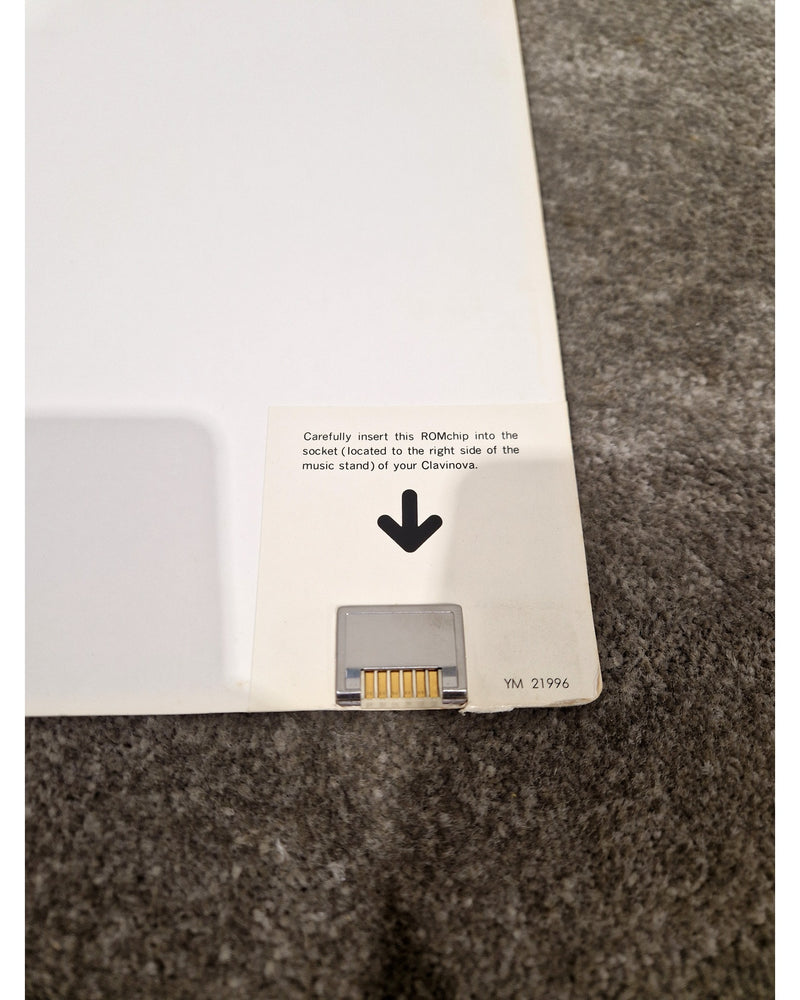 Yamaha Clavinova ROM Music Book Popular Masterpieces 1 Vol.1 – ROM Cartridge - Excellent w/ ROM Included - Image 3