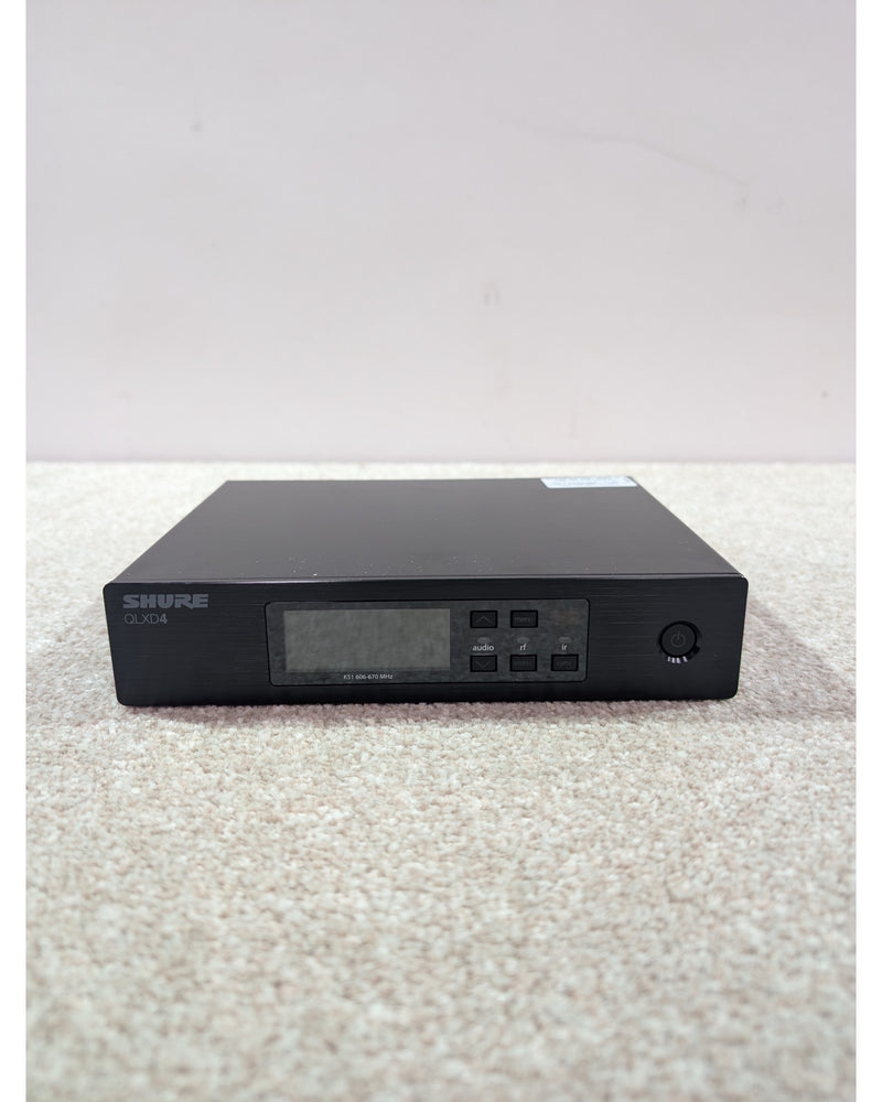 Shure QLXD4 - Wireless System - Black - Excellent w/ Manuals, Power Supply, Antennas - image 2