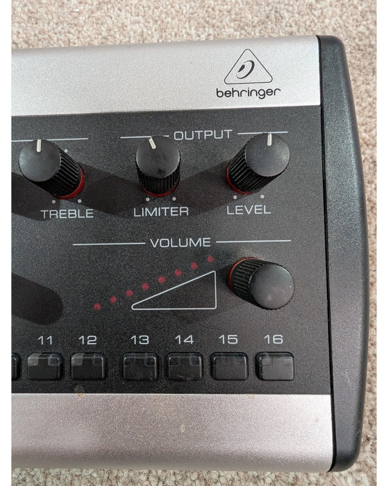Behringer Powerplay P16-M - Mixer - Silver/Black - Good w/ Power Supply - image 15